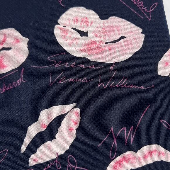 Avon Breast Cancer Crusade Kiss Goodbye To Breast Cancer Silk Tie - Picture 3 of 5